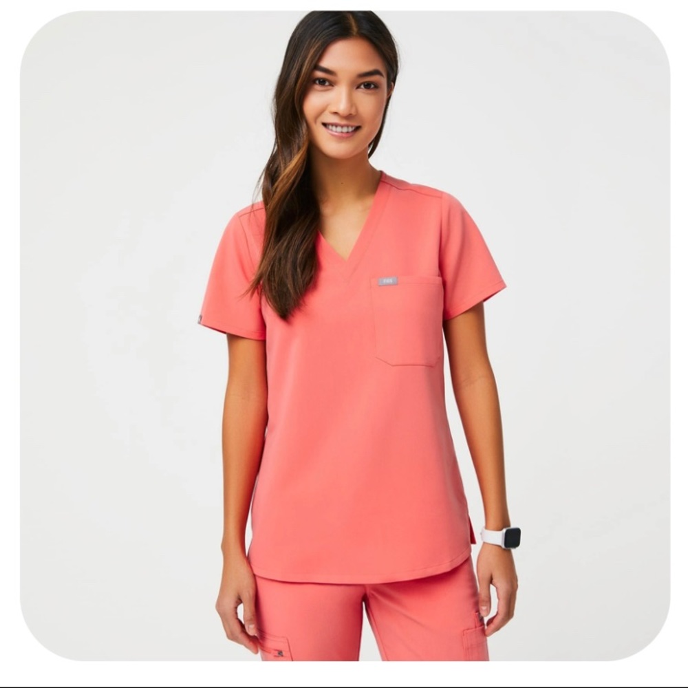 Figs Scrubs Top